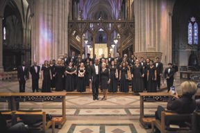ESCC choir sings at the National Cathedral