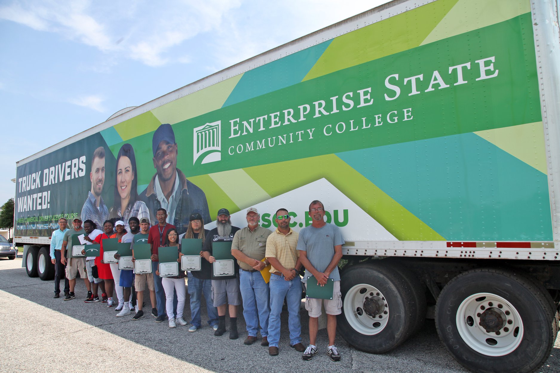 Congratulations to our Sixth Class of Commercial Drivers License (CDL) Graduates!