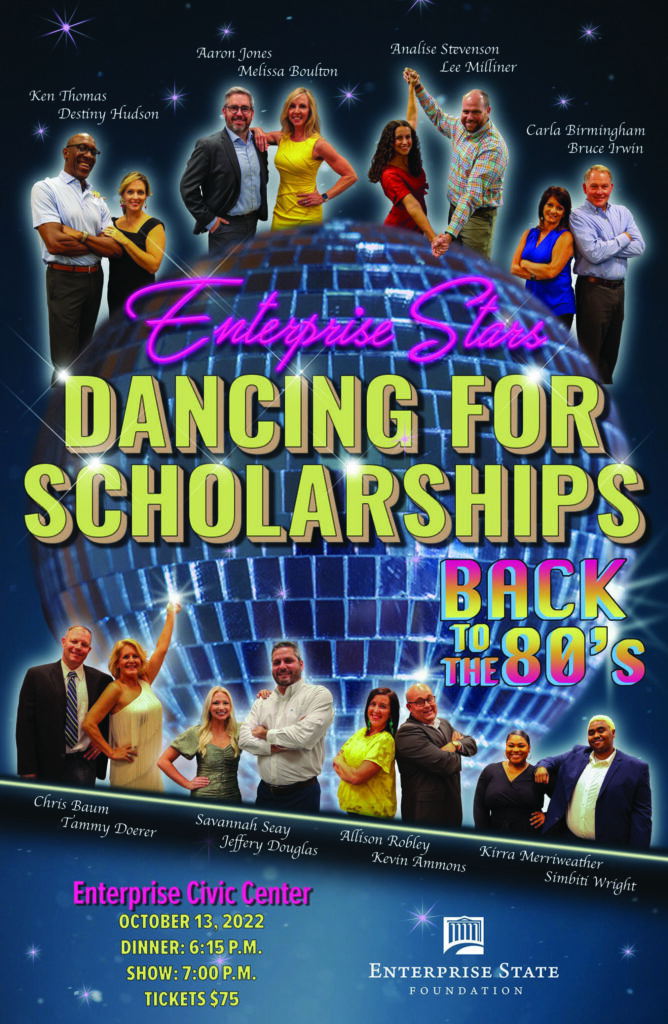 “Dancing for Scholarships” going “Back to the 80s”